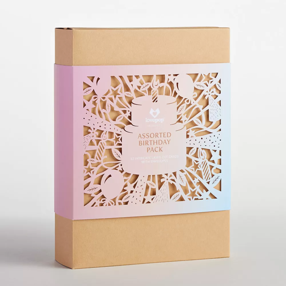 Lovepop Value Packs | Birthday | Birthday Pack (Assorted 12-Pack): Moments™ Card