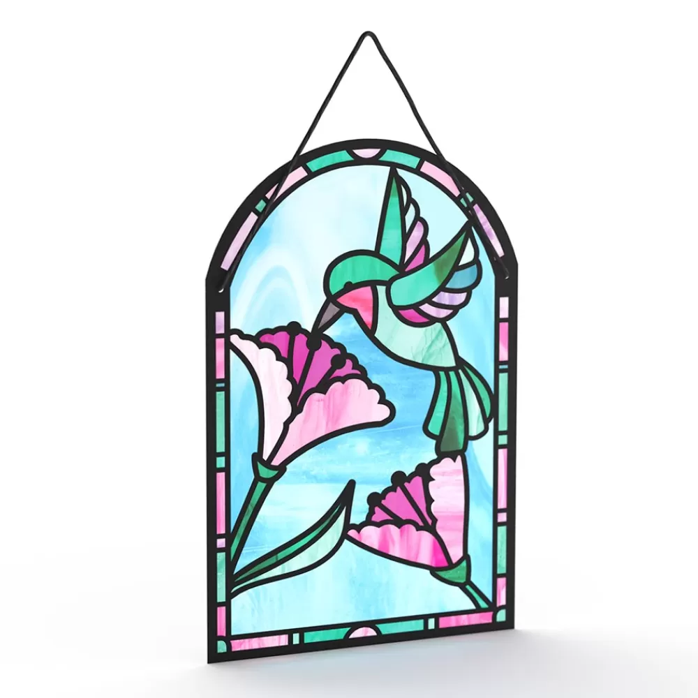 Lovepop Suncatcher Cards | Decor | Blessing to Have a Mom Like You Hummingbird Suncatcher Card
