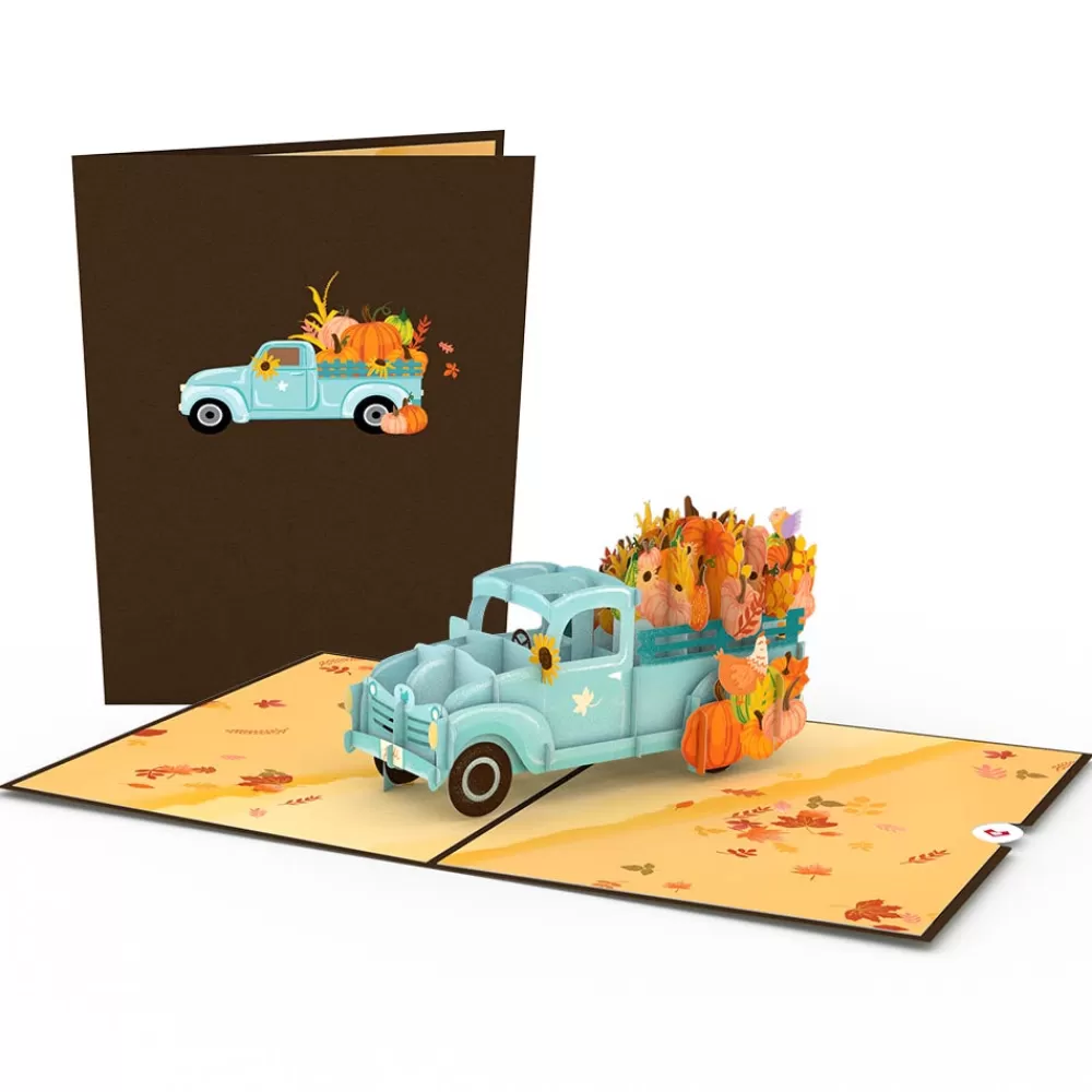 Lovepop Greeting Cards | Blue Harvest Truck Pop-Up Card