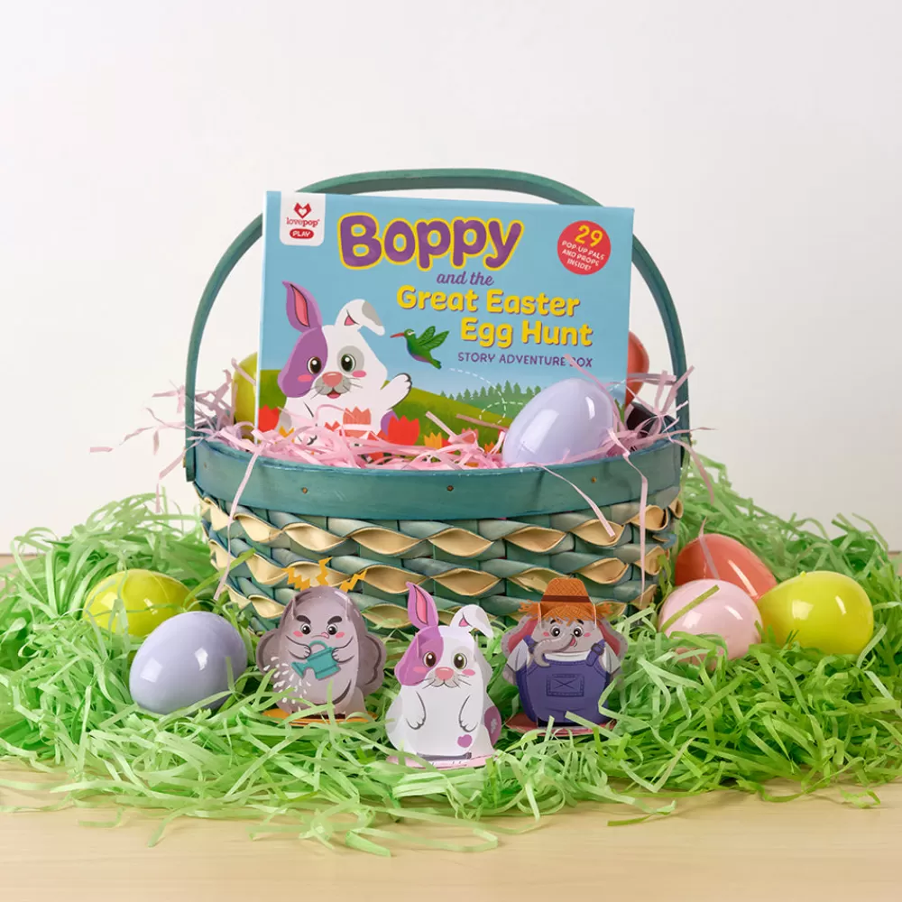 Lovepop Advent Calendars | Easter 4/20 | Boppy and the Great Easter Egg Hunt Story Adventure Box
