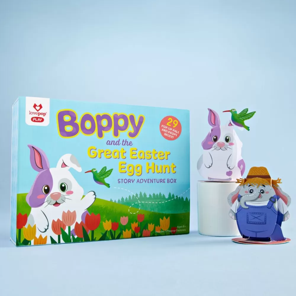 Lovepop Advent Calendars | Easter 4/20 | Boppy and the Great Easter Egg Hunt Story Adventure Box