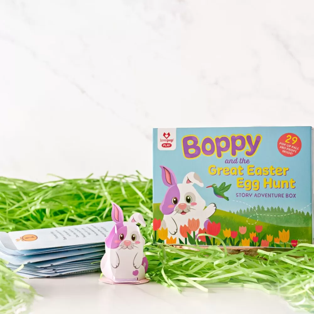 Lovepop Advent Calendars | Easter 4/20 | Boppy and the Great Easter Egg Hunt Story Adventure Box