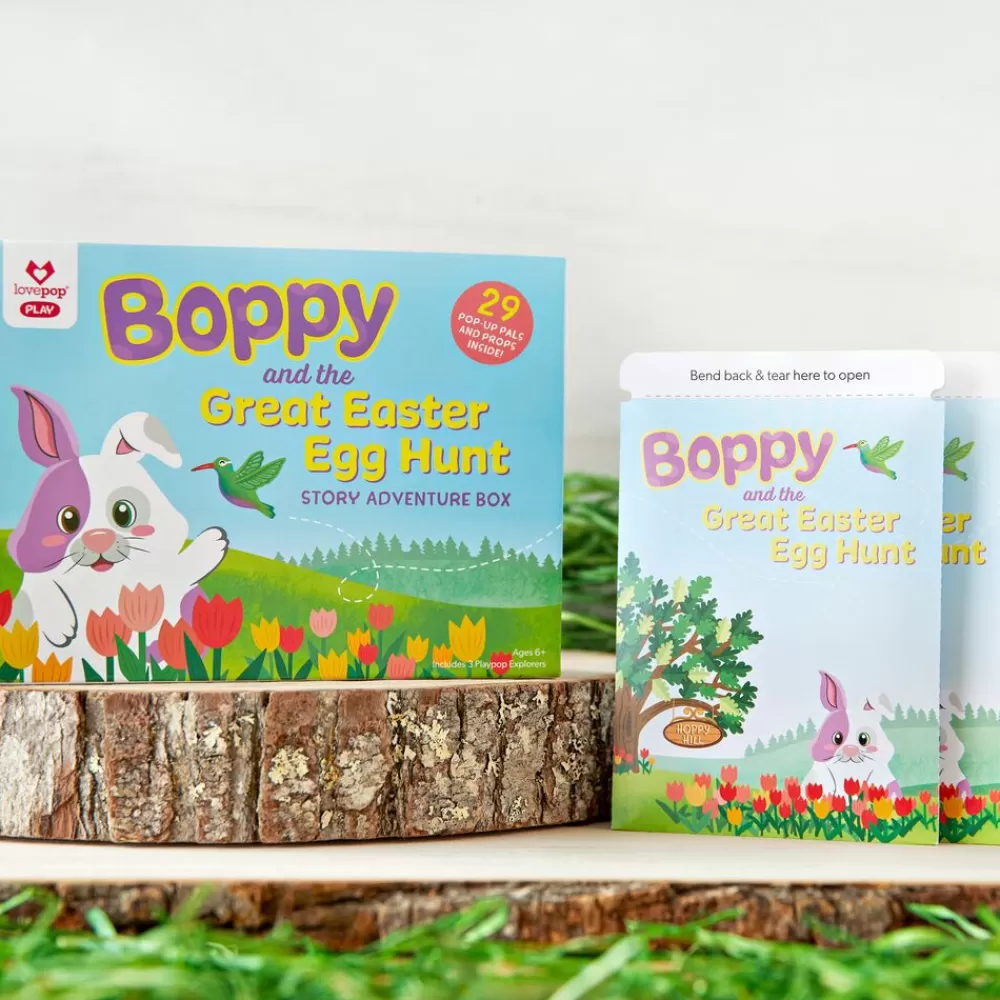 Lovepop Advent Calendars | Easter 4/20 | Boppy and the Great Easter Egg Hunt Story Adventure Box
