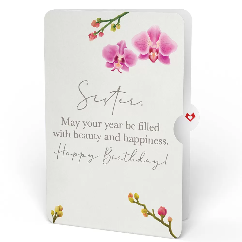 Lovepop Birthday | Cherry Blossom Birthday Bouquet and Sentiment Set for Sister