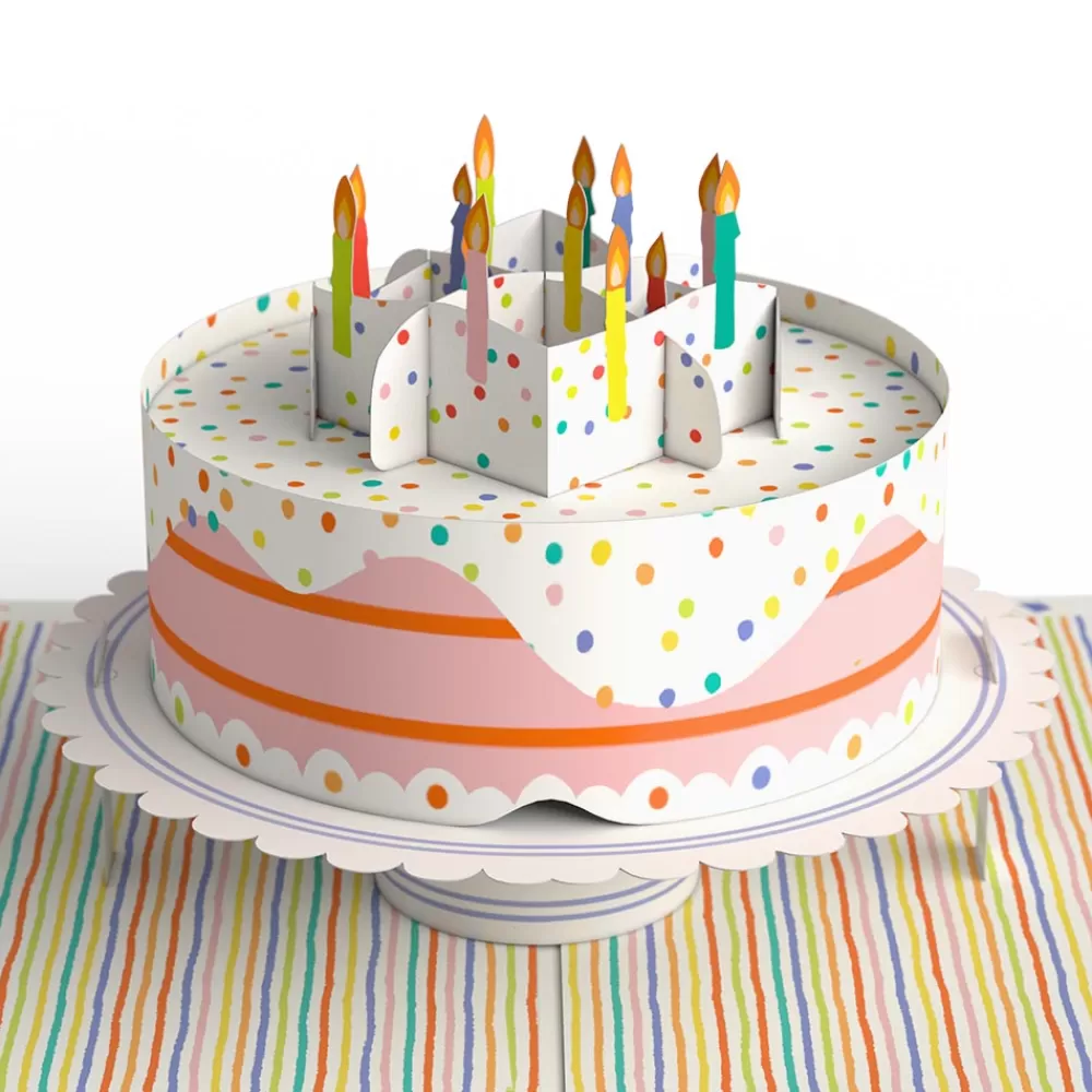 Lovepop Birthday | Mom | Confetti Cake Birthday Pop-Up Card and Sentiment Set for Mom