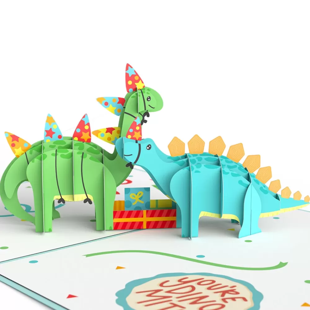 Lovepop Birthday | Dad | Dinosaurs Birthday Pop-Up Card and Sentiment Set for Dad