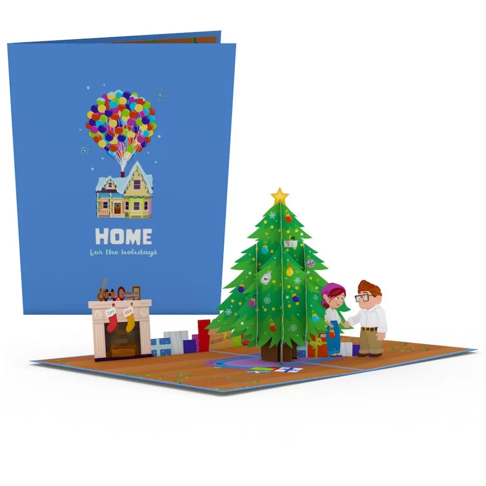 Lovepop Greeting Cards | Christmas 12/25 | Disney and Pixar Up Home For The Holidays Pop-Up Card