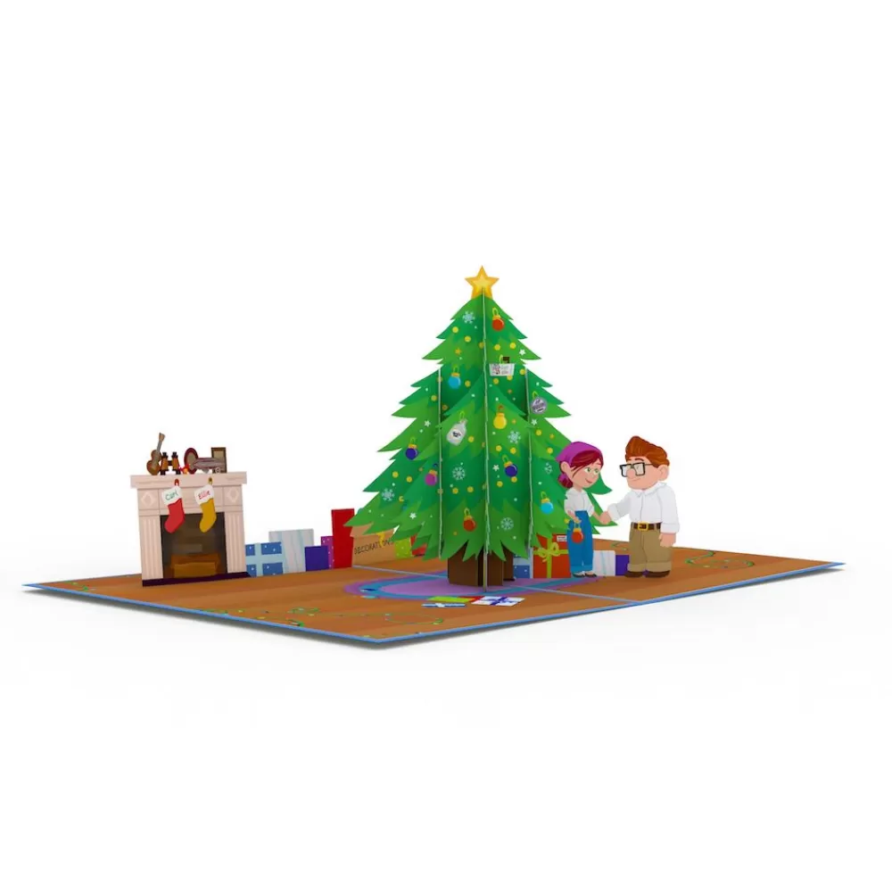 Lovepop Greeting Cards | Christmas 12/25 | Disney and Pixar Up Home For The Holidays Pop-Up Card