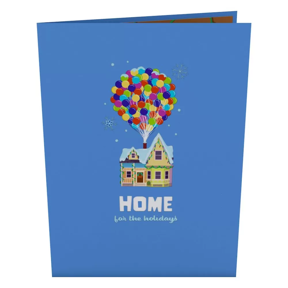 Lovepop Greeting Cards | Christmas 12/25 | Disney and Pixar Up Home For The Holidays Pop-Up Card