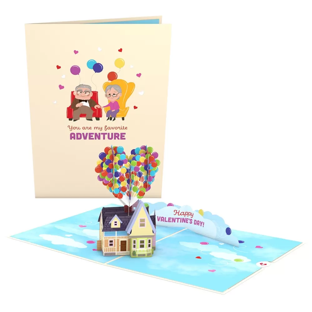 Lovepop Valentine'S Day 2/14 | Disney | Disney and Pixar Up My Greatest Adventure Valentine Pop-Up Card