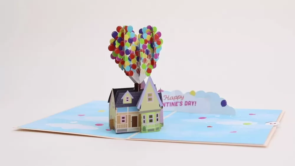 Lovepop Valentine'S Day 2/14 | Disney | Disney and Pixar Up My Greatest Adventure Valentine Pop-Up Card