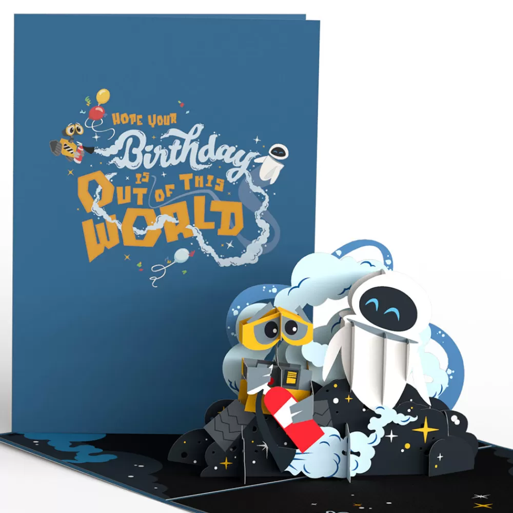 Lovepop Birthday | Disney | Disney and Pixar’s WALL•E Out Of This World Birthday Pop-Up Card