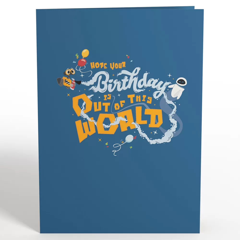 Lovepop Birthday | Disney | Disney and Pixar’s WALL•E Out Of This World Birthday Pop-Up Card