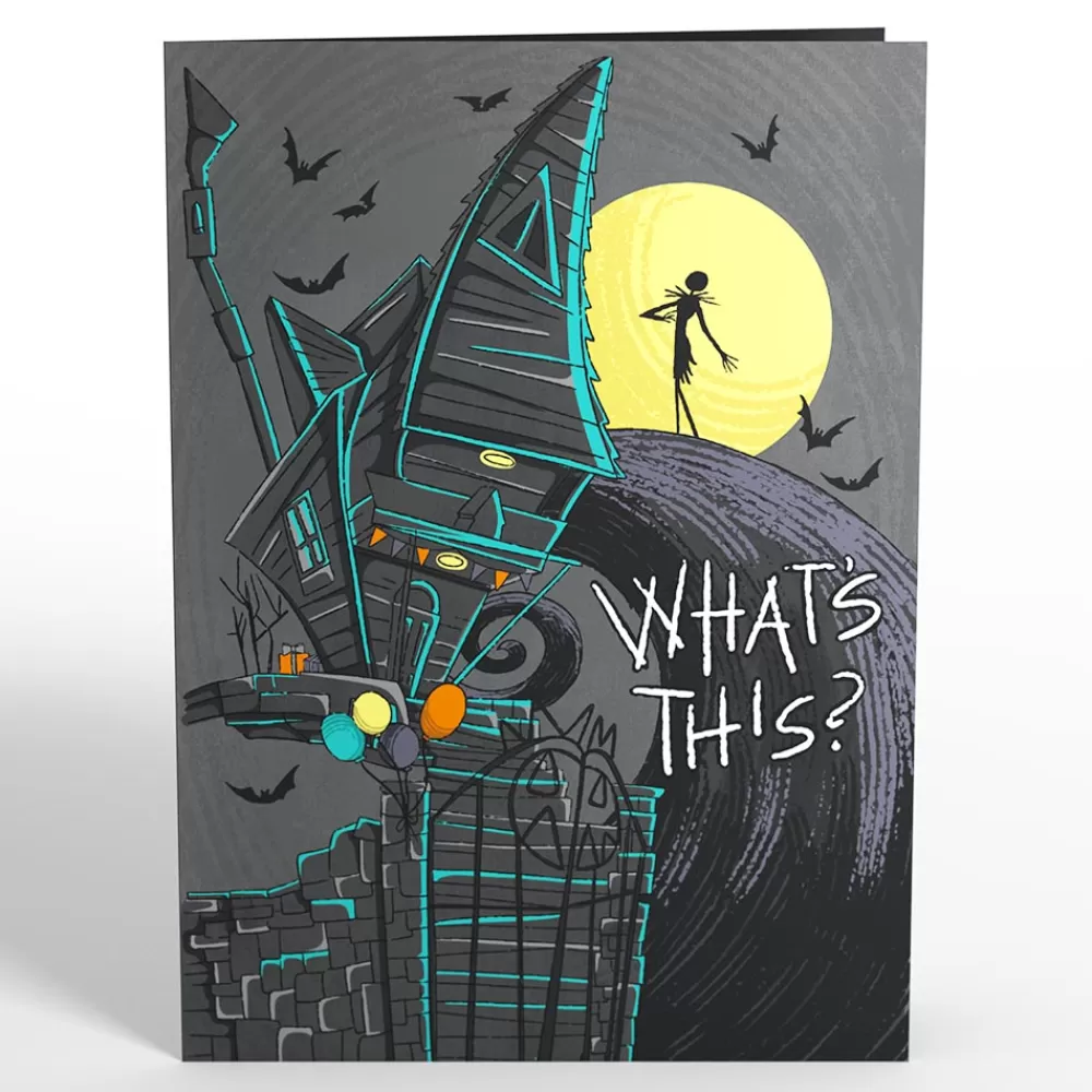 Lovepop Pop-Up Bouquets | Card & Gift Bundles | Disney Tim Burton’s The Nightmare Before Christmas Birthday Pop-Up Card & Flower Buds Bouquet Bundle