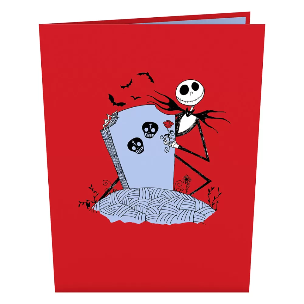 Lovepop Pop-Up Bouquets | Disney | Disney Tim Burton's The Nightmare Before Christmas Card with Mini Bouquet