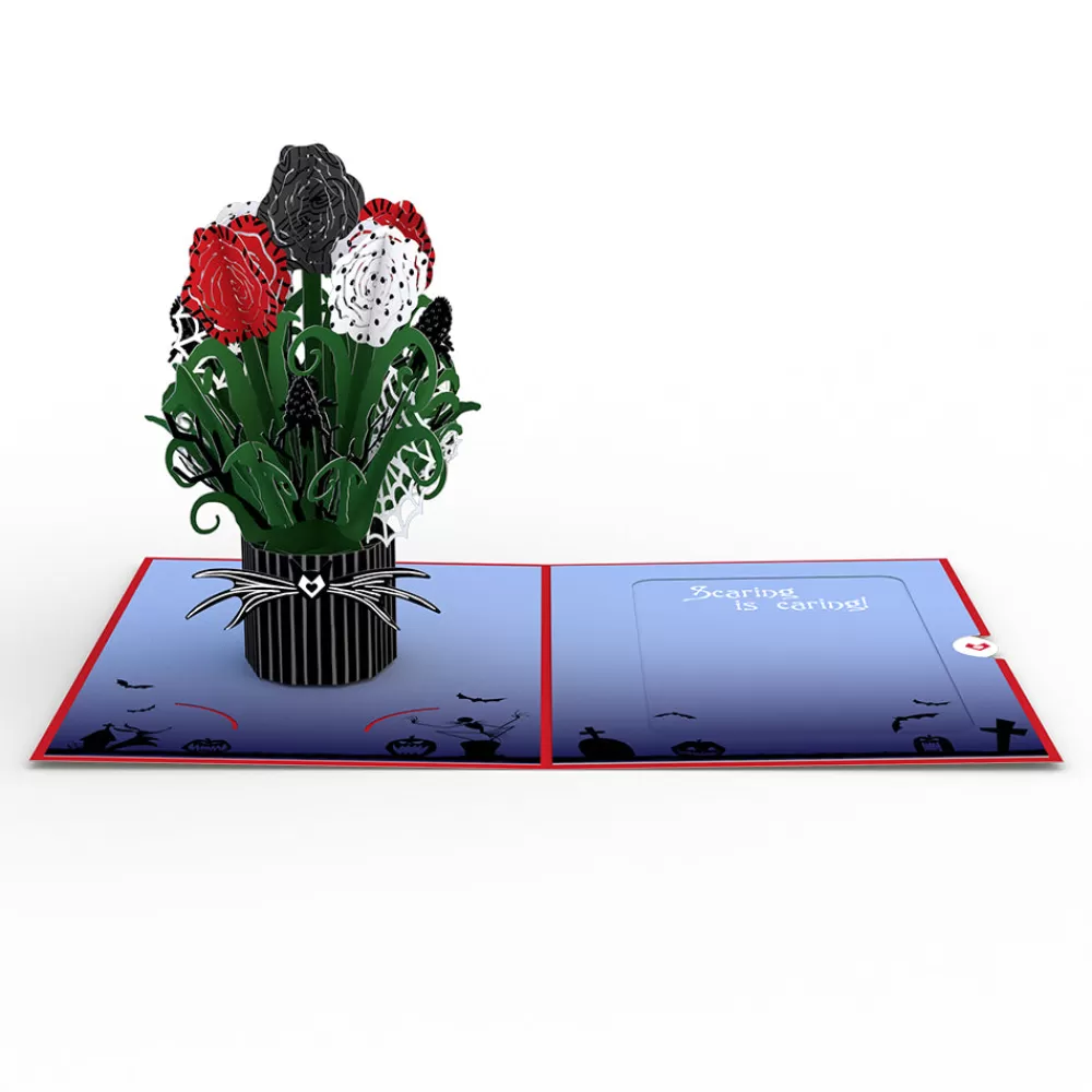 Lovepop Pop-Up Bouquets | Disney | Disney Tim Burton's The Nightmare Before Christmas Card with Mini Bouquet