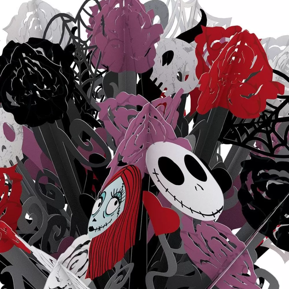 Lovepop Pop-Up Bouquets | Card & Gift Bundles | Disney Tim Burton's The Nightmare Before Christmas Enchanted Love Bundle