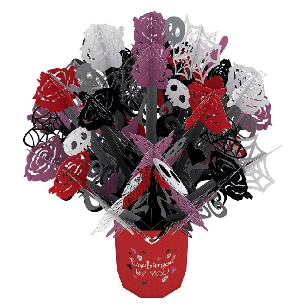Lovepop Pop-Up Bouquets | Card & Gift Bundles | Disney Tim Burton's The Nightmare Before Christmas Enchanted Love Bundle
