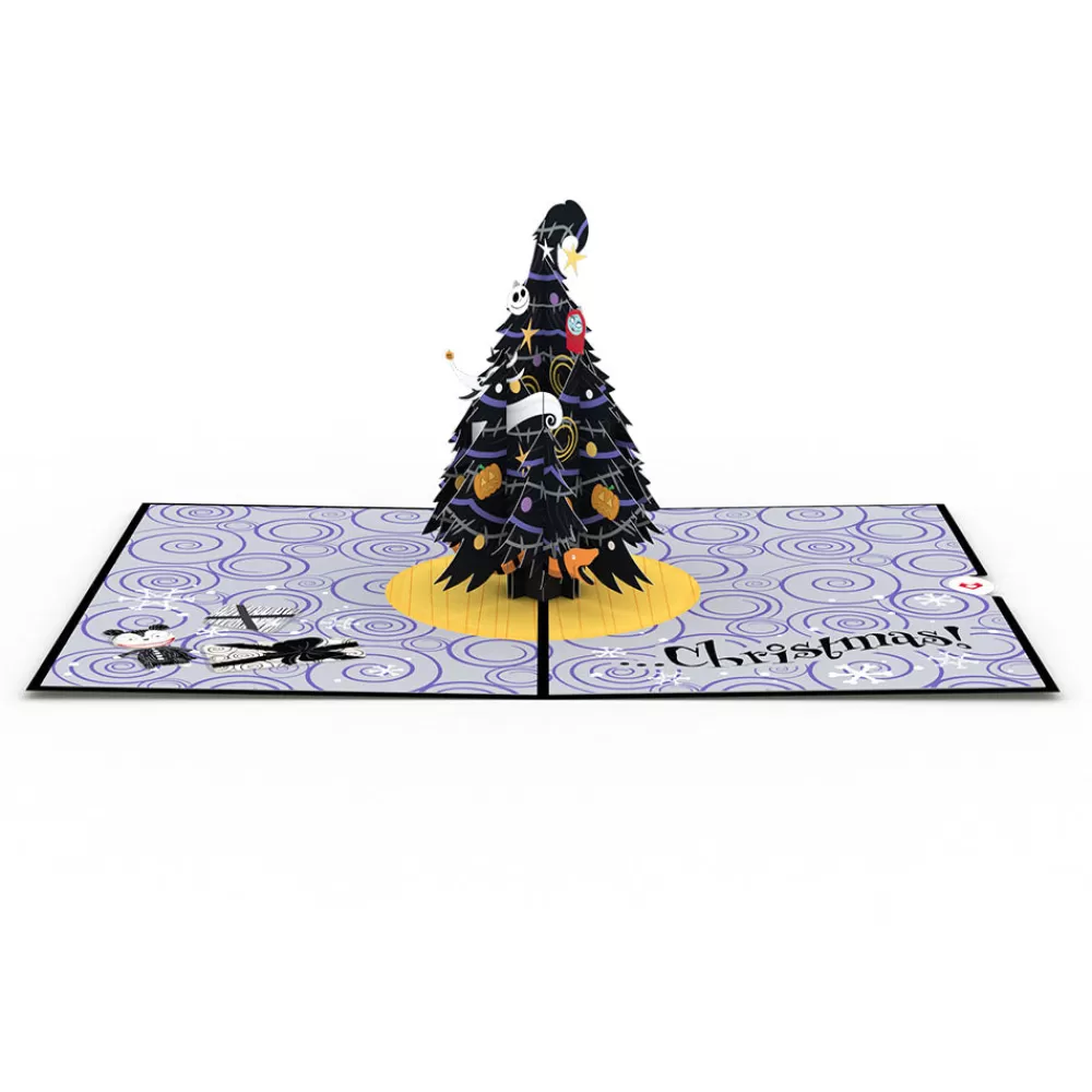 Lovepop Greeting Cards | Christmas 12/25 | Disney Tim Burton's The Nightmare Before Christmas Frightful Christmas Pop-Up Card