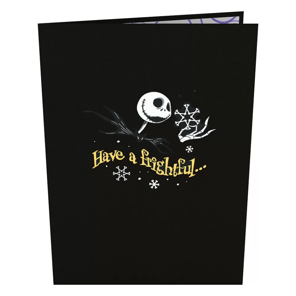 Lovepop Greeting Cards | Christmas 12/25 | Disney Tim Burton's The Nightmare Before Christmas Frightful Christmas Pop-Up Card