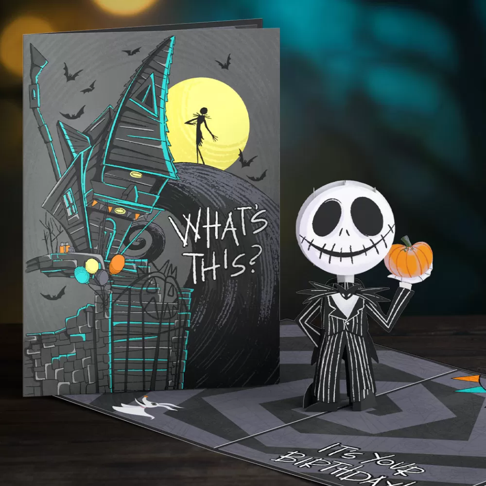 Lovepop Greeting Cards | Birthday | Disney Tim Burton's The Nightmare Before Christmas Jack Skellington Birthday Pop-Up Card