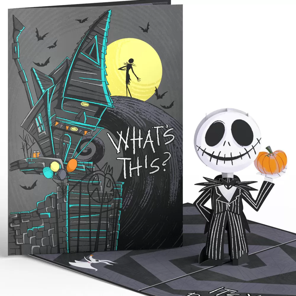 Lovepop Greeting Cards | Birthday | Disney Tim Burton's The Nightmare Before Christmas Jack Skellington Birthday Pop-Up Card