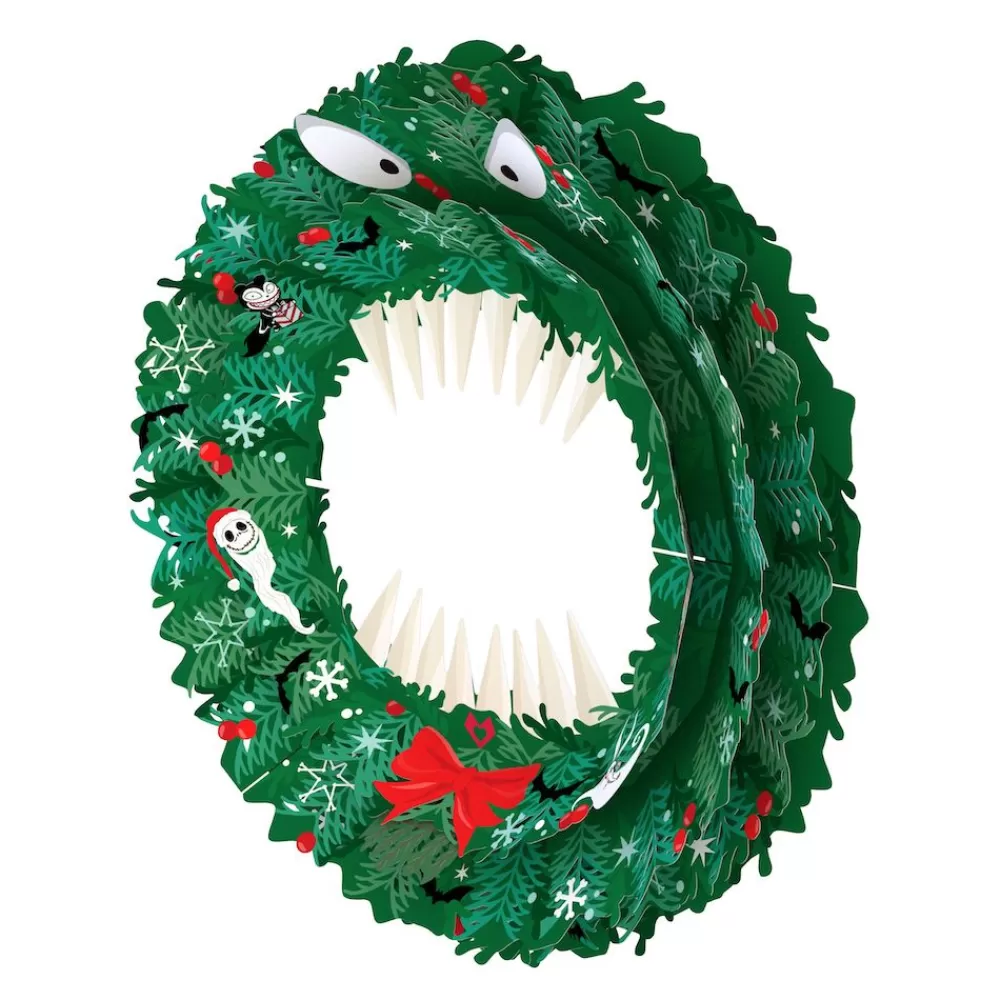 Lovepop Decor | Christmas 12/25 | Disney Tim Burton's The Nightmare Before Christmas Monster Wreath