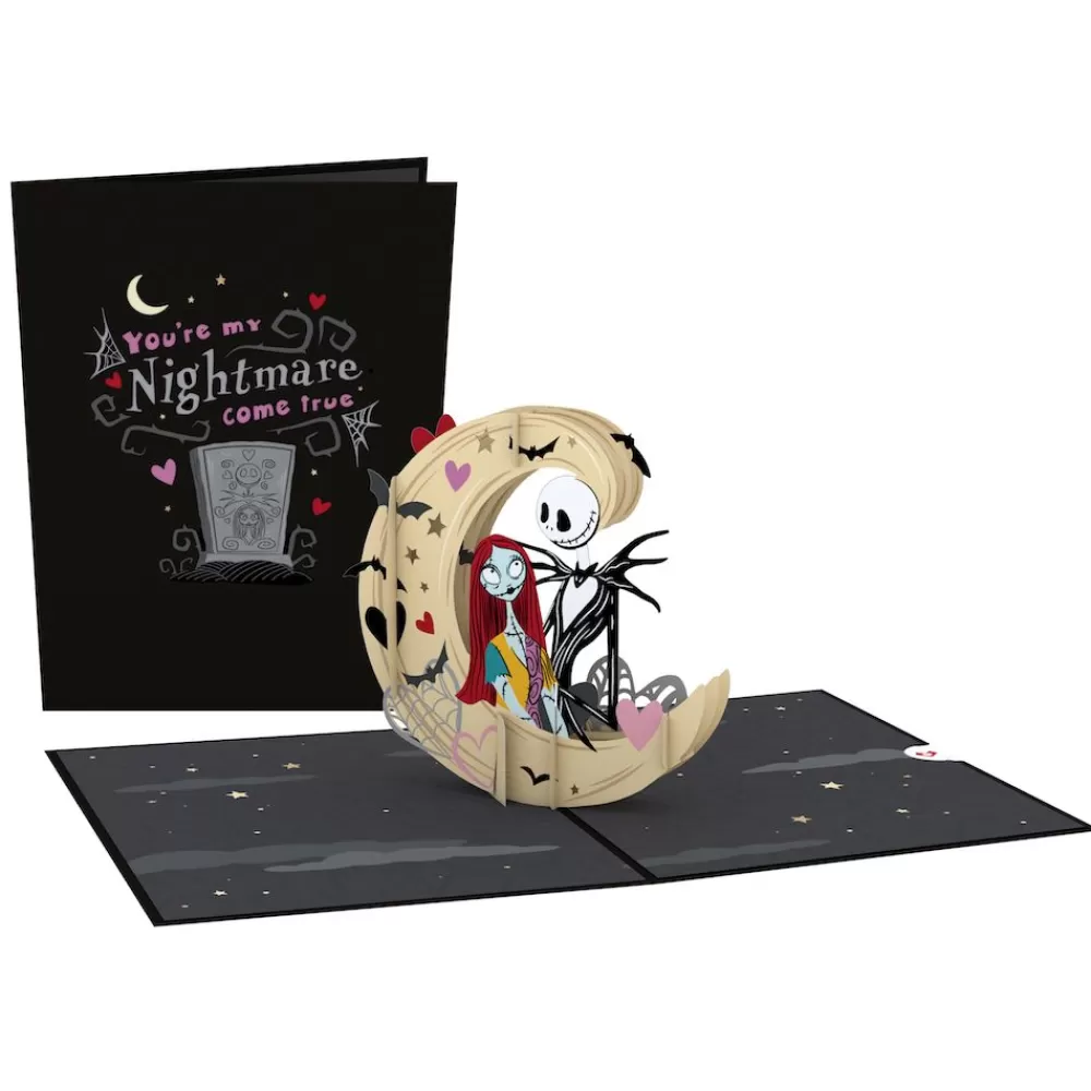 Lovepop Greeting Cards | Valentine'S Day 2/14 | Disney Tim Burton's The Nightmare Before Christmas My Nightmare Come True Pop-Up Card