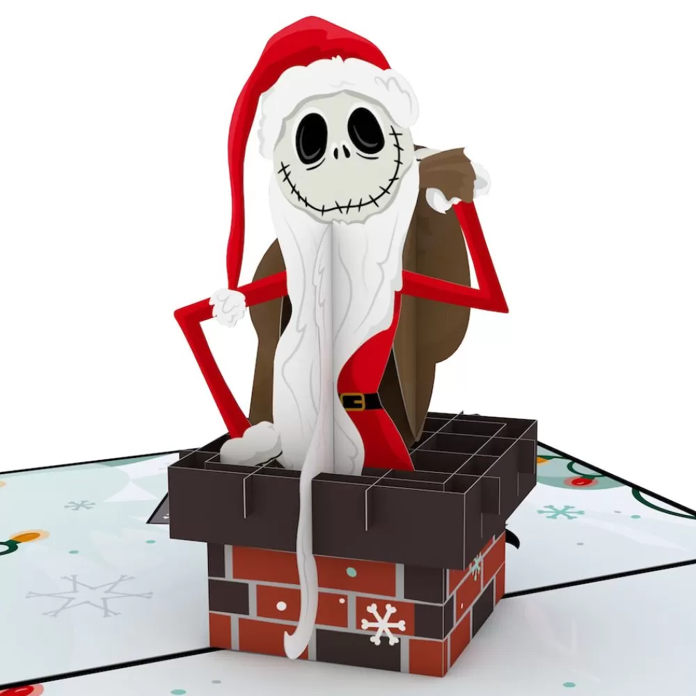 Lovepop Greeting Cards | Christmas 12/25 | Disney Tim Burton's The Nightmare Before Christmas Scary Christmas Pop-Up Card