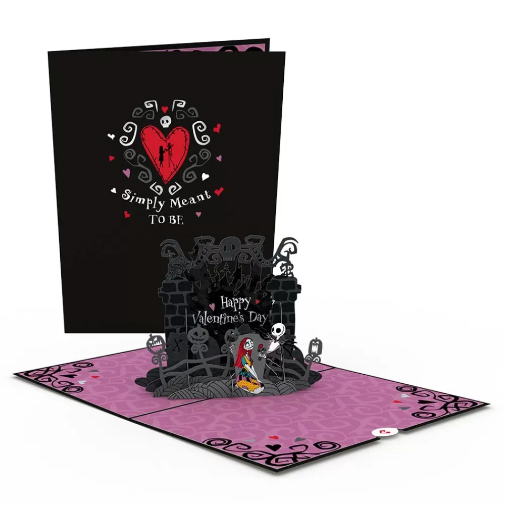 Lovepop Greeting Cards | Valentine'S Day 2/14 | Disney Tim Burton's The Nightmare Before Christmas Simply Meant to Be Pop-Up Card