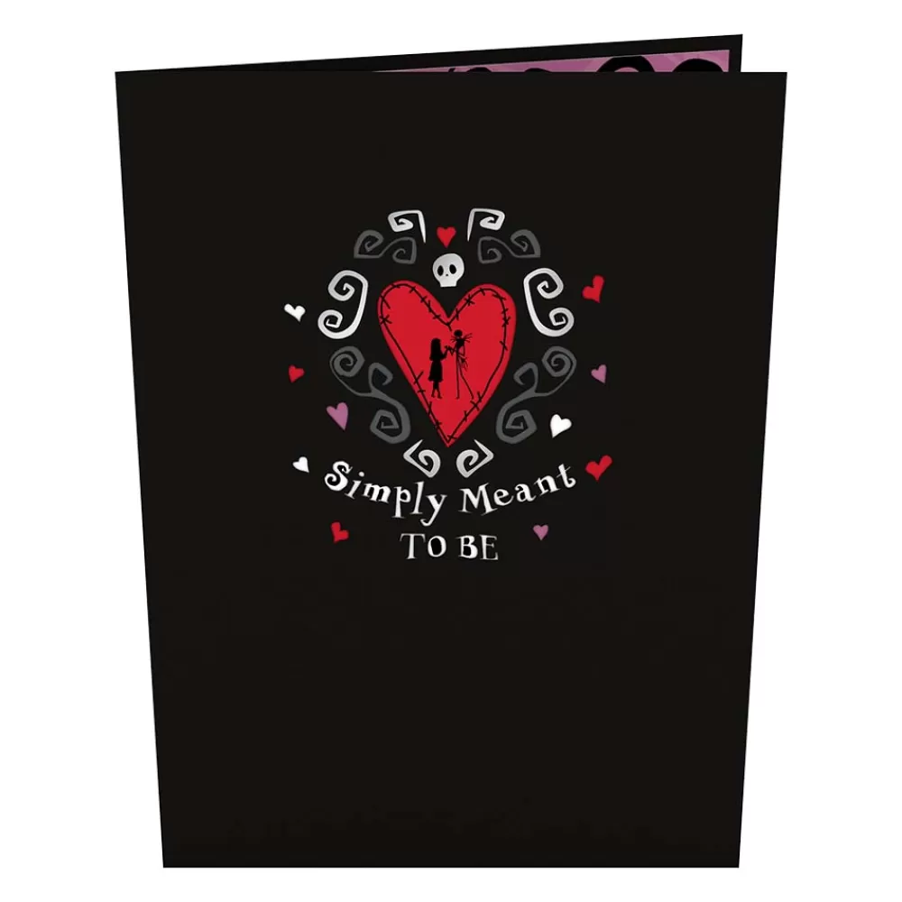 Lovepop Greeting Cards | Valentine'S Day 2/14 | Disney Tim Burton's The Nightmare Before Christmas Simply Meant to Be Pop-Up Card