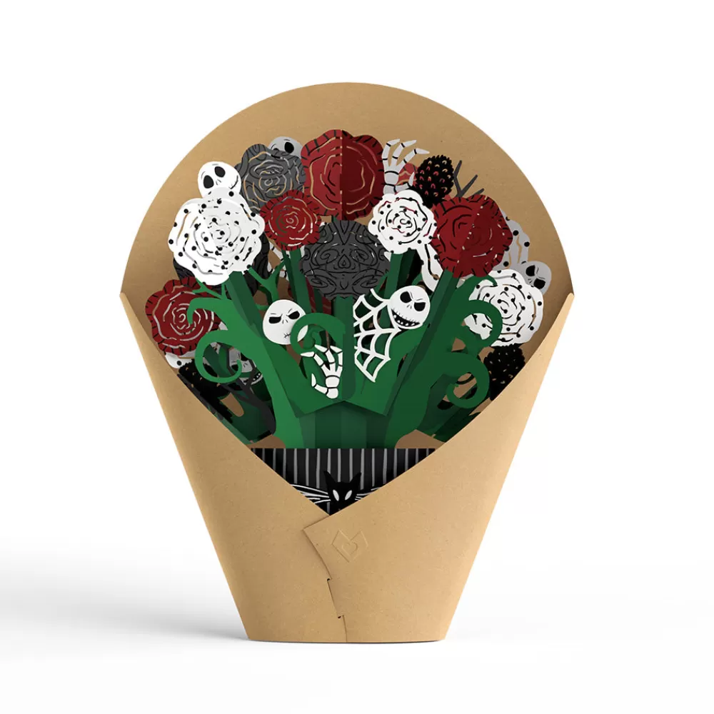 Lovepop Pop-Up Bouquets | Card & Gift Bundles | Disney Tim Burton's The Nightmare Before Christmas Spooky Bundle
