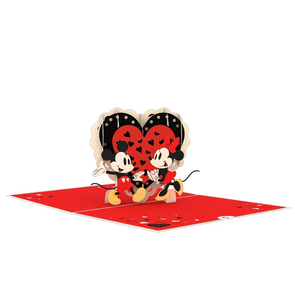 Lovepop Greeting Cards | Anniversary | Disney's Mickey & Minnie Everything is Better with You Pop-Up Card