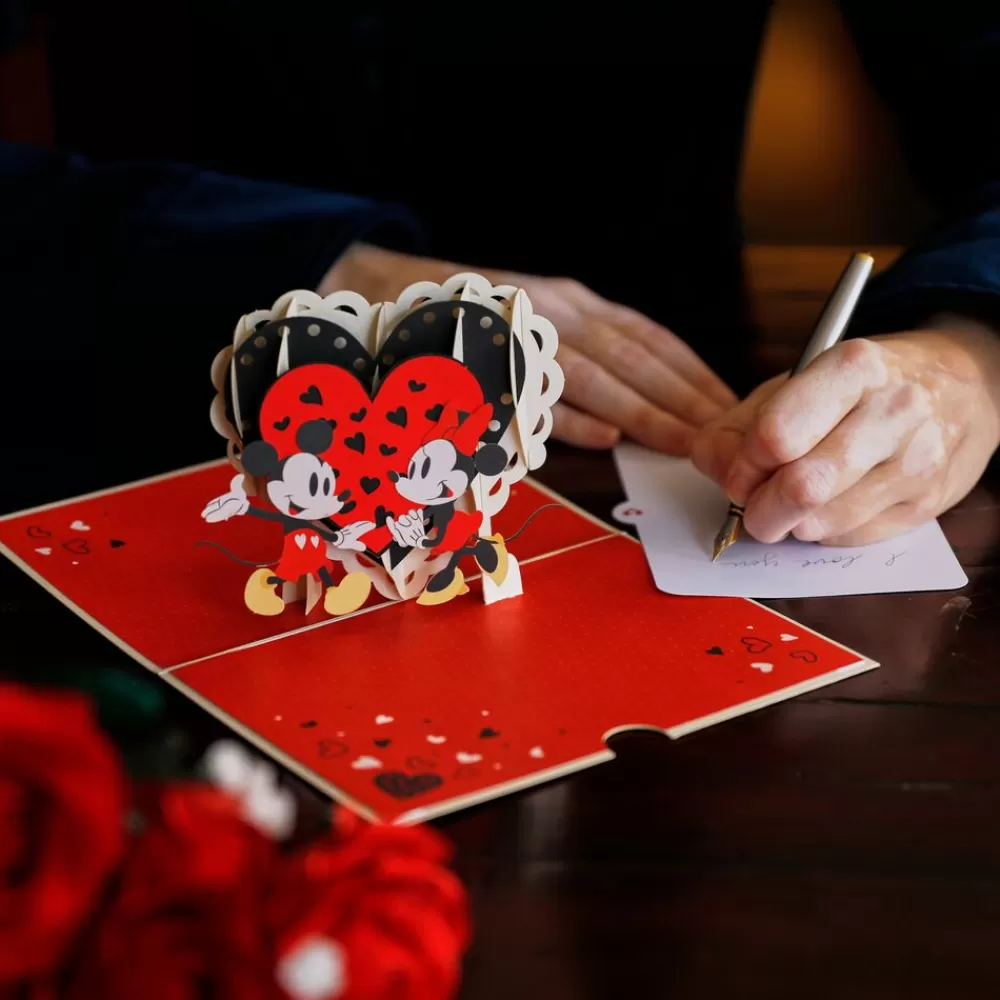 Lovepop Greeting Cards | Anniversary | Disney's Mickey & Minnie Everything is Better with You Pop-Up Card