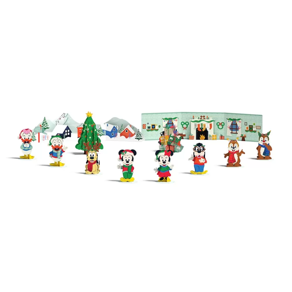 Lovepop Advent Calendars | Decor | Disney's Mickey and Friends Merry and Bright 12 Day Holiday Advent Calendar