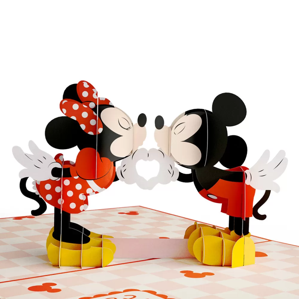 Lovepop Pop-Up Bouquets | Card & Gift Bundles | Disney’s Mickey Mouse Love You Lots Pop-Up Card & Flower Buds Bouquet Bundle