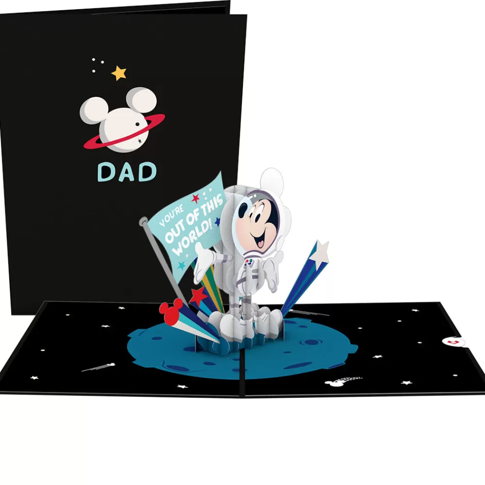 Lovepop Father'S Day 6/15 | Dad | Disney's Mickey Mouse: Out of This World Dad Pop-Up Card