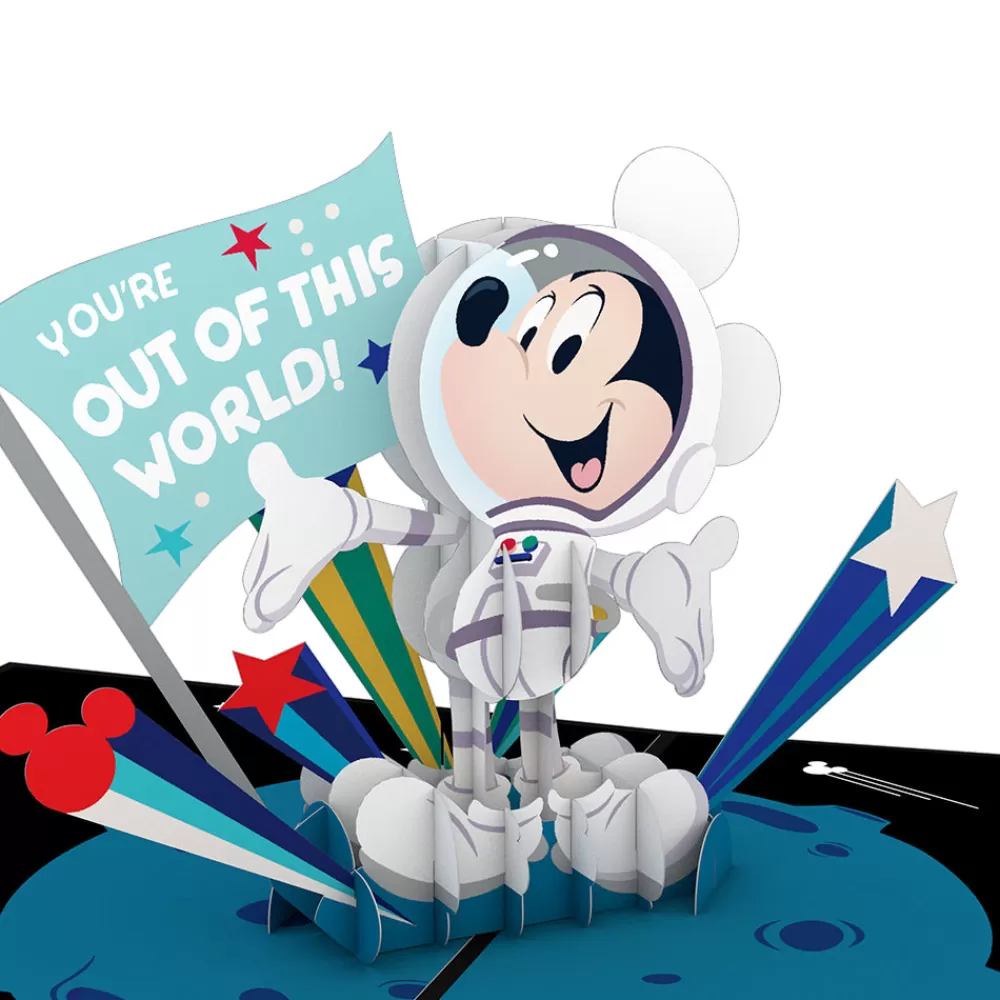 Lovepop Father'S Day 6/15 | Dad | Disney's Mickey Mouse: Out of This World Dad Pop-Up Card