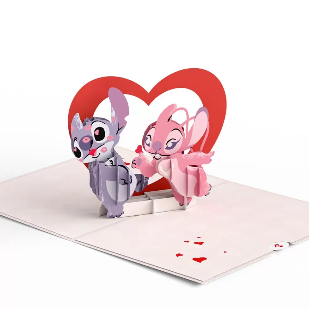 Lovepop Greeting Cards | Valentine'S Day 2/14 | Disney's Stitch & Angel You’re Out Of This World Pop-Up Card