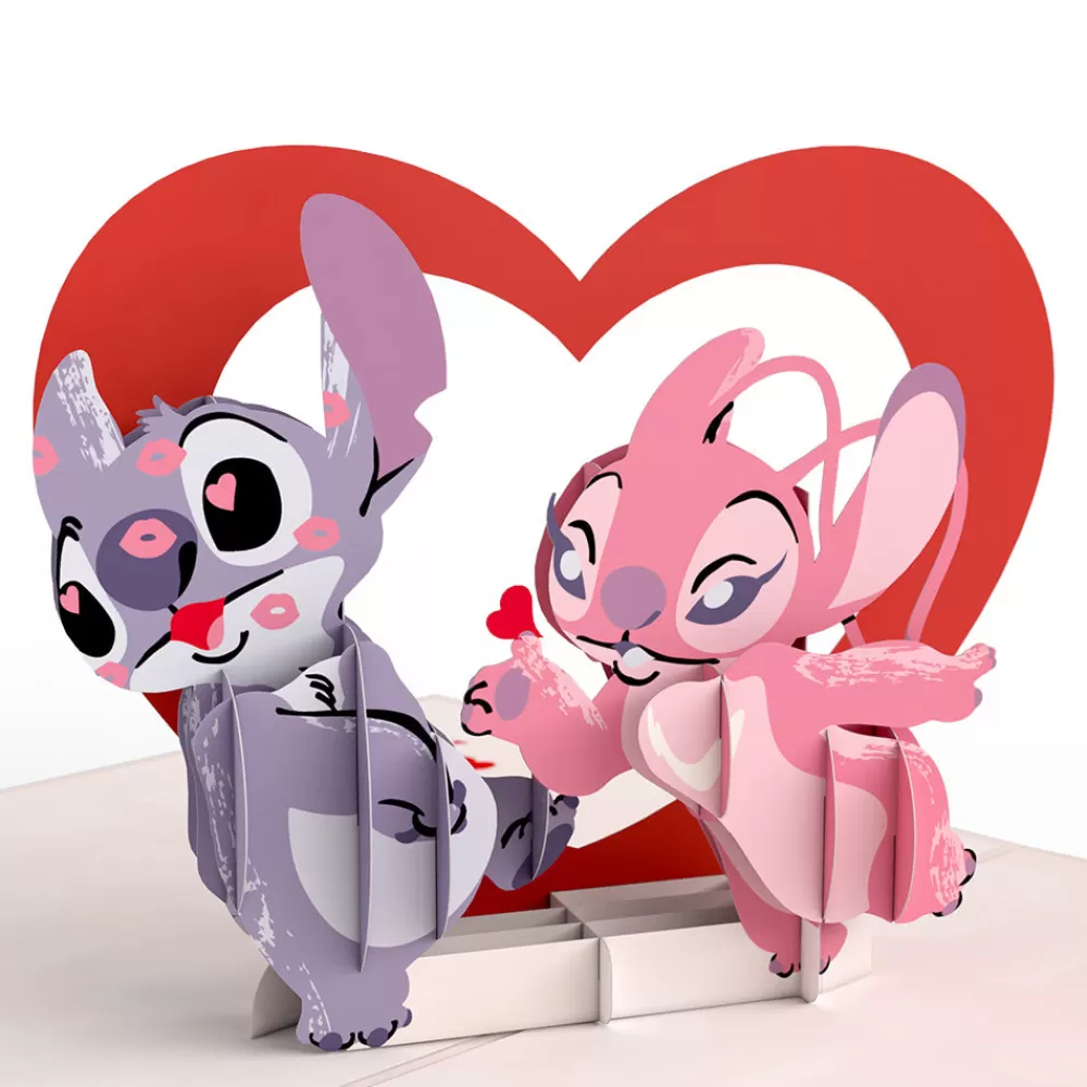 Lovepop Pop-Up Bouquets | Card & Gift Bundles | Disney’s Stitch Be Mine Pop-Up Card & Flower Buds Bouquet Bundle