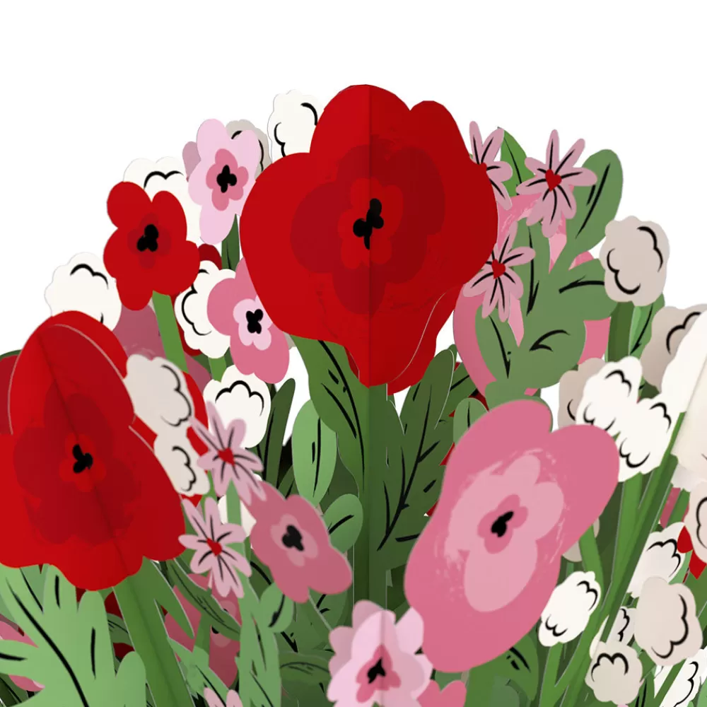 Lovepop Pop-Up Bouquets | Card & Gift Bundles | Disney’s Stitch Be Mine Pop-Up Card & Flower Buds Bouquet Bundle