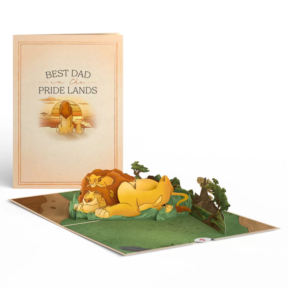 Lovepop Father'S Day 6/15 | Dad | Disney's The Lion King Best Dad in the Pride Lands Pop-Up Card