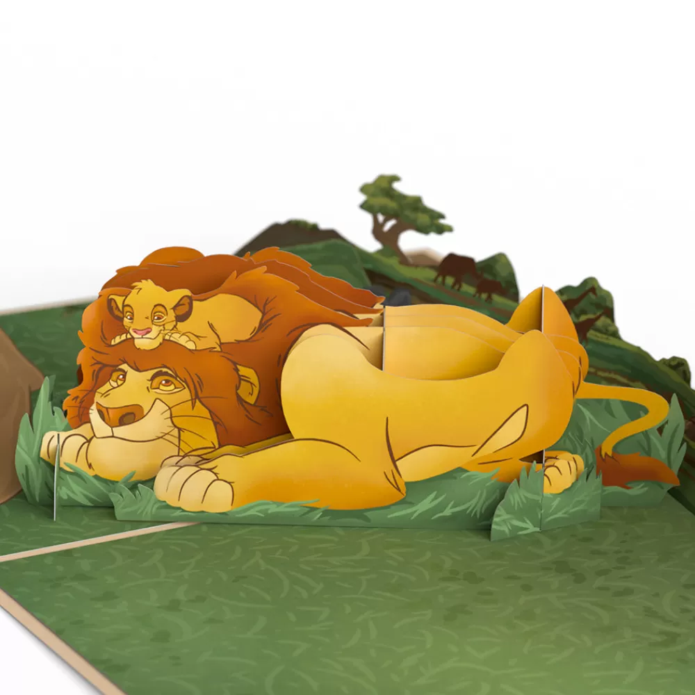 Lovepop Father'S Day 6/15 | Dad | Disney's The Lion King Best Dad in the Pride Lands Pop-Up Card
