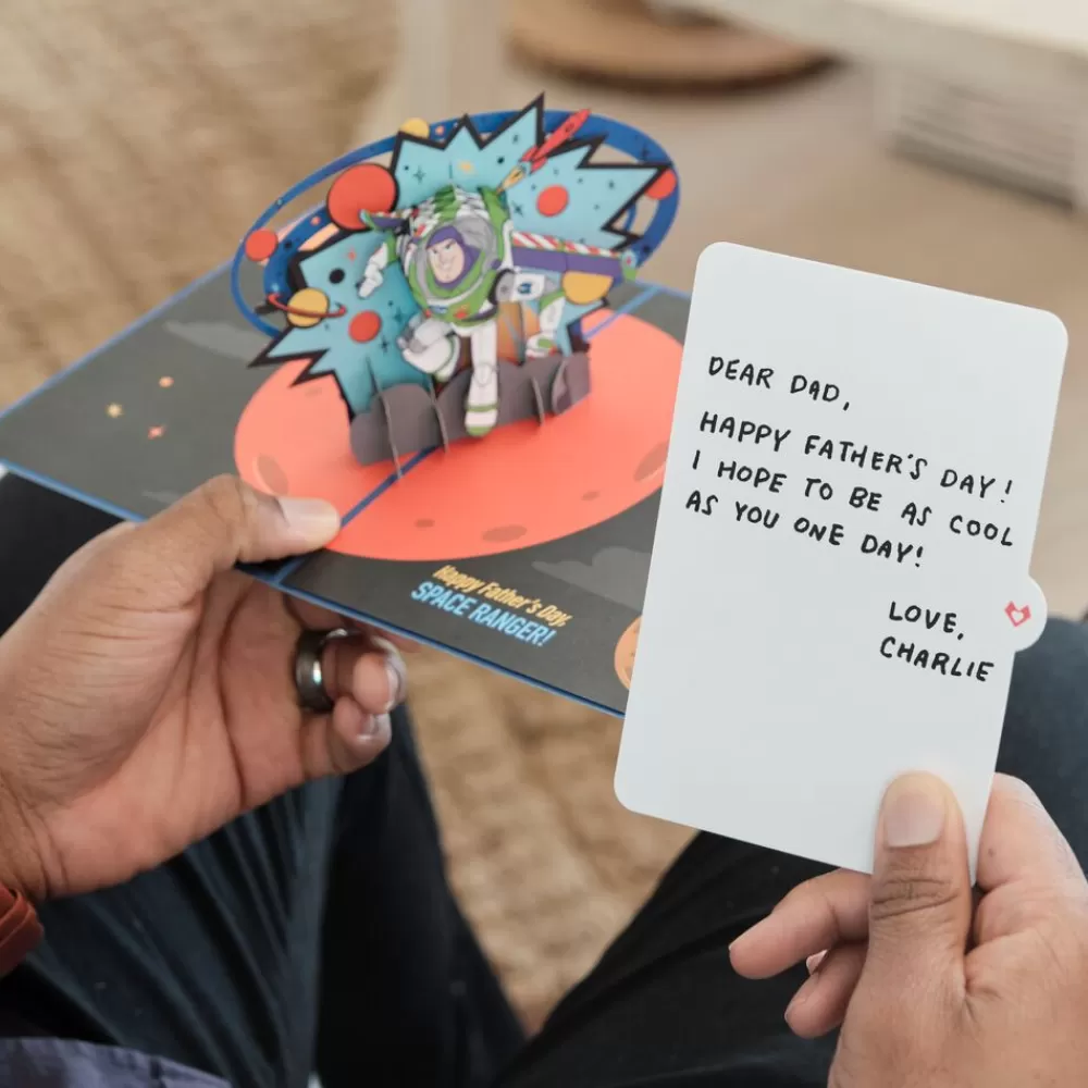 Lovepop Father'S Day 6/15 | Dad | Disney's Toy Story Buzz Lightyear Father's Day Pop-Up Card