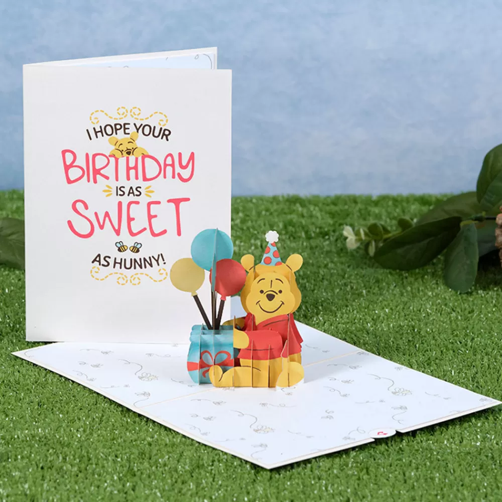 Lovepop Greeting Cards | Birthday | Disney’s Winnie The Pooh Sweet as Hunny Birthday Pop-Up Card