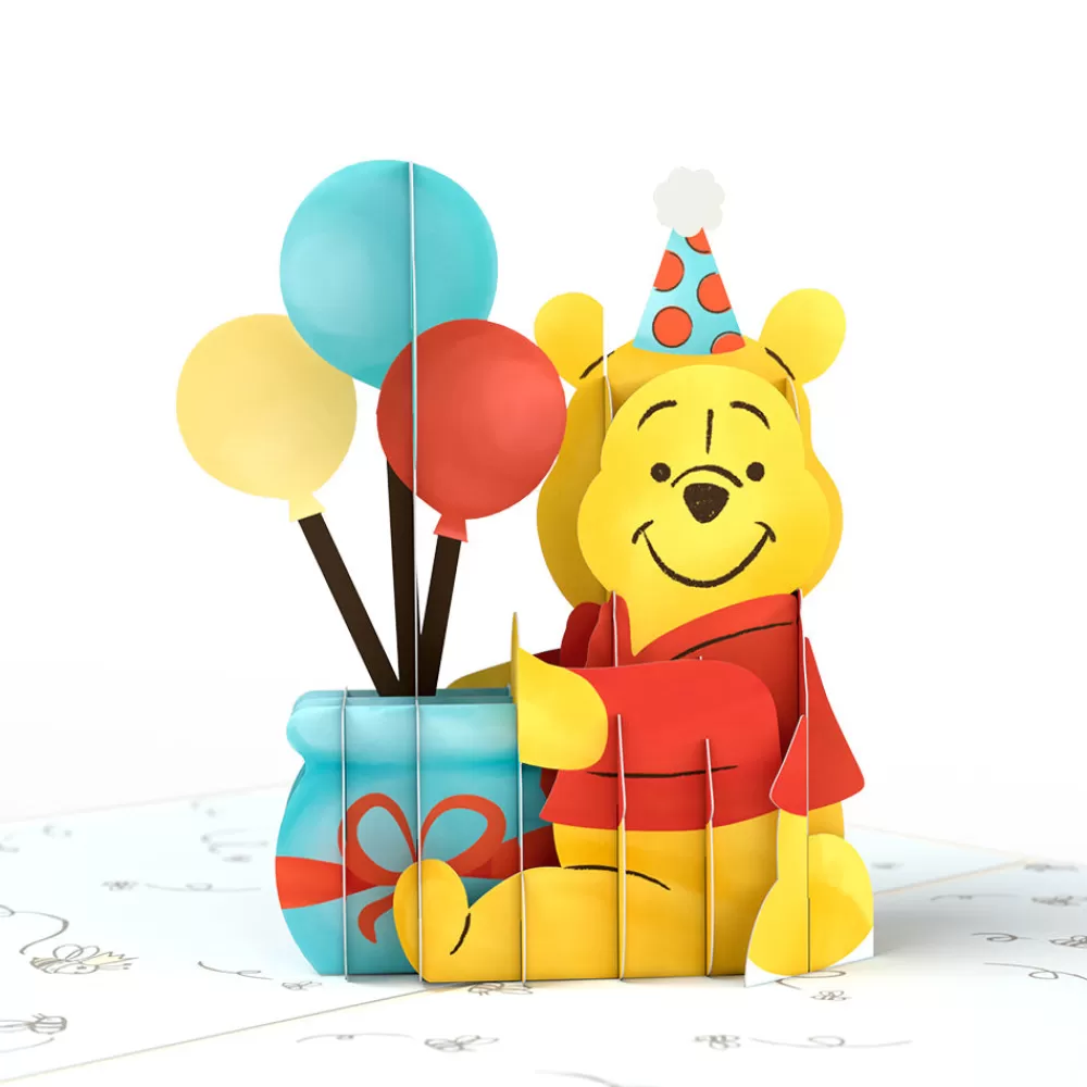 Lovepop Greeting Cards | Birthday | Disney’s Winnie The Pooh Sweet as Hunny Birthday Pop-Up Card