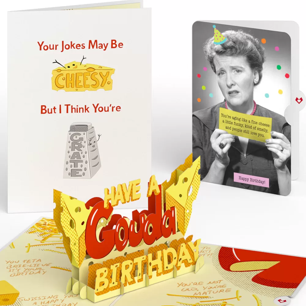 Lovepop Birthday | Gouda Birthday Pop-Up Card and Sentiment Set for Any Woman