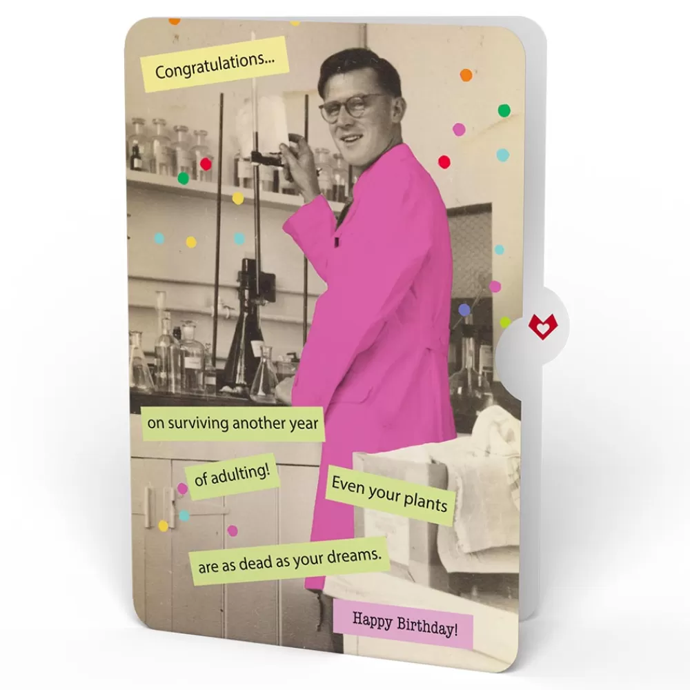 Lovepop Birthday | Grim Reaper Dark Humor Birthday Pop-Up Card and Sentiment Set for Any Man