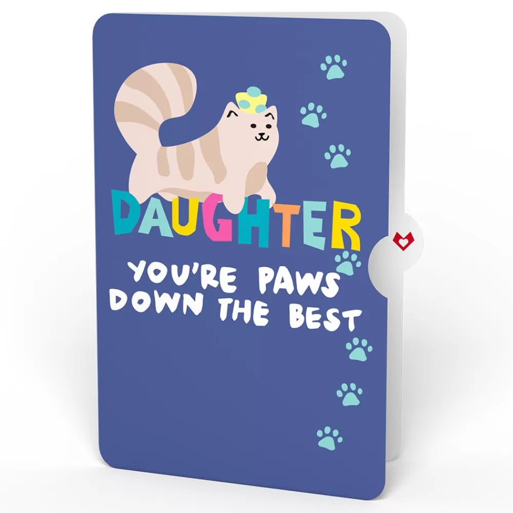 Lovepop Birthday | Happy Birthday Cats Pop-Up Card and Sentiment Set for Daughter