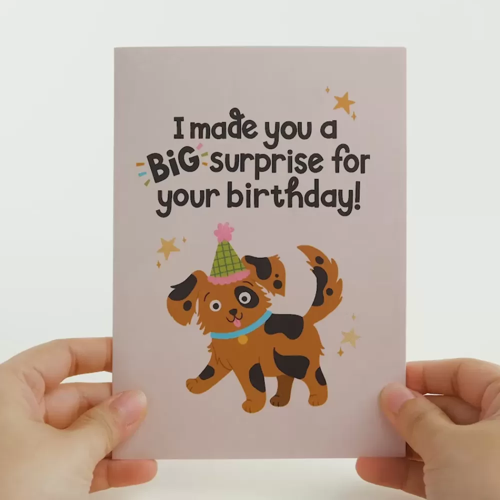 Lovepop Greeting Cards | Birthday | Happy Birthday from Your Favorite Party Pooper Dog Pop-Up Card